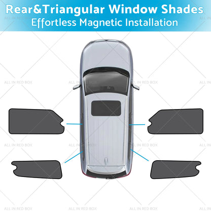 4 x Car Window Shades for LDV G10 (2014-Present) Rear & Triangular