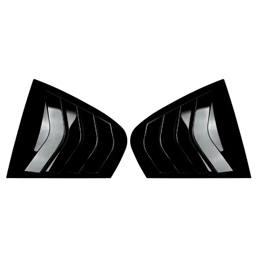 Rear Quarter Louver Trim for BMW 3 Series F30 (2013-2019) Gloss Black