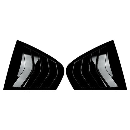 Rear Quarter Louver Trim for BMW 3 Series F30 (2013-2019) Gloss Black