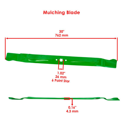 Deck Spindle Blade for Troy-Bilt TB30 TB30R (2010–2017)