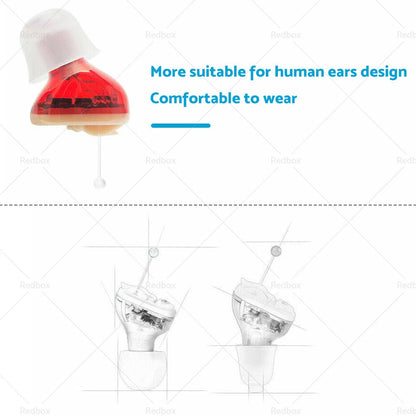Digital Invisible Hearing Aid Mini Sound Voice Amplifier for CIC