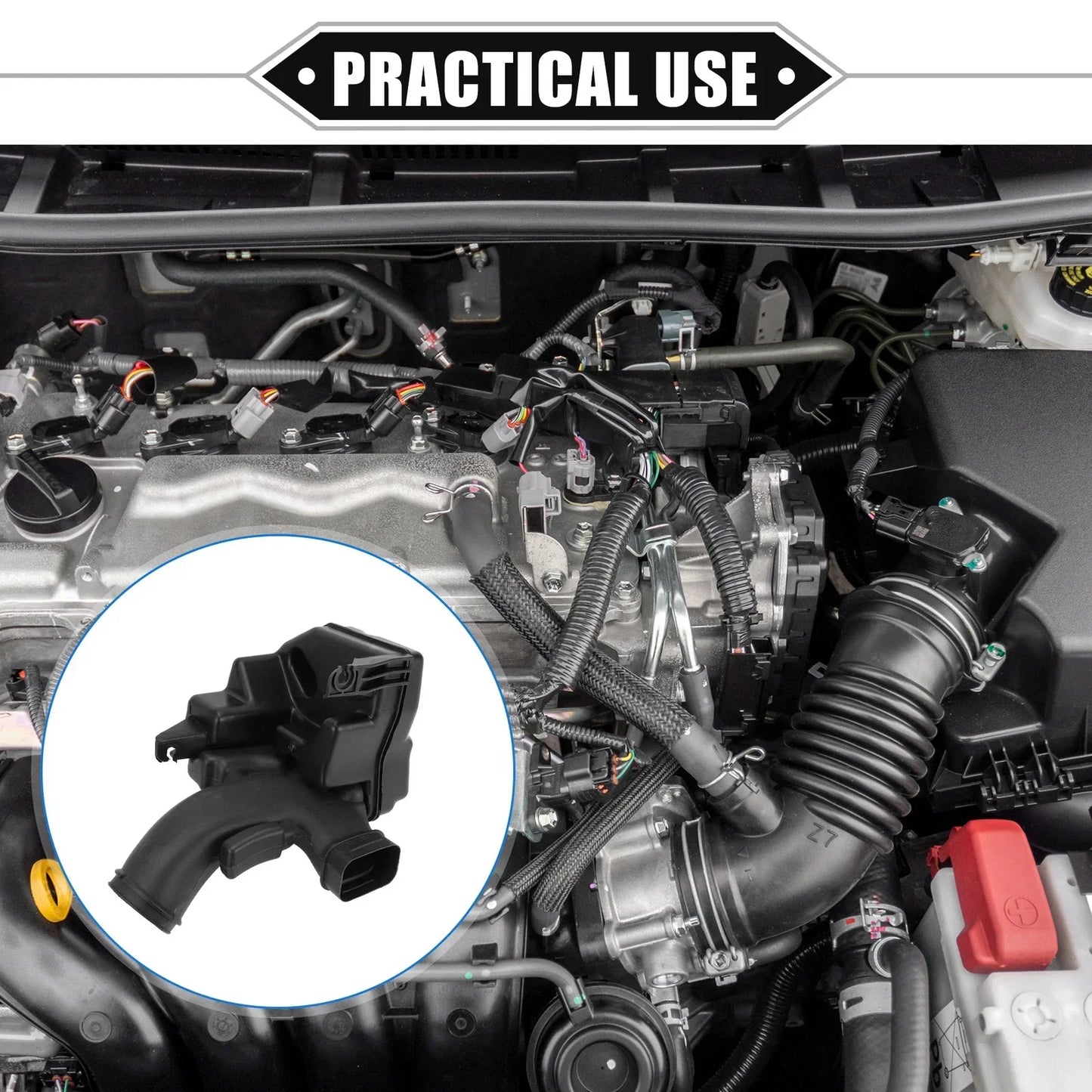 Car Air Cleaner Intake Lower Resonator for Honda Accord (2013-2017)