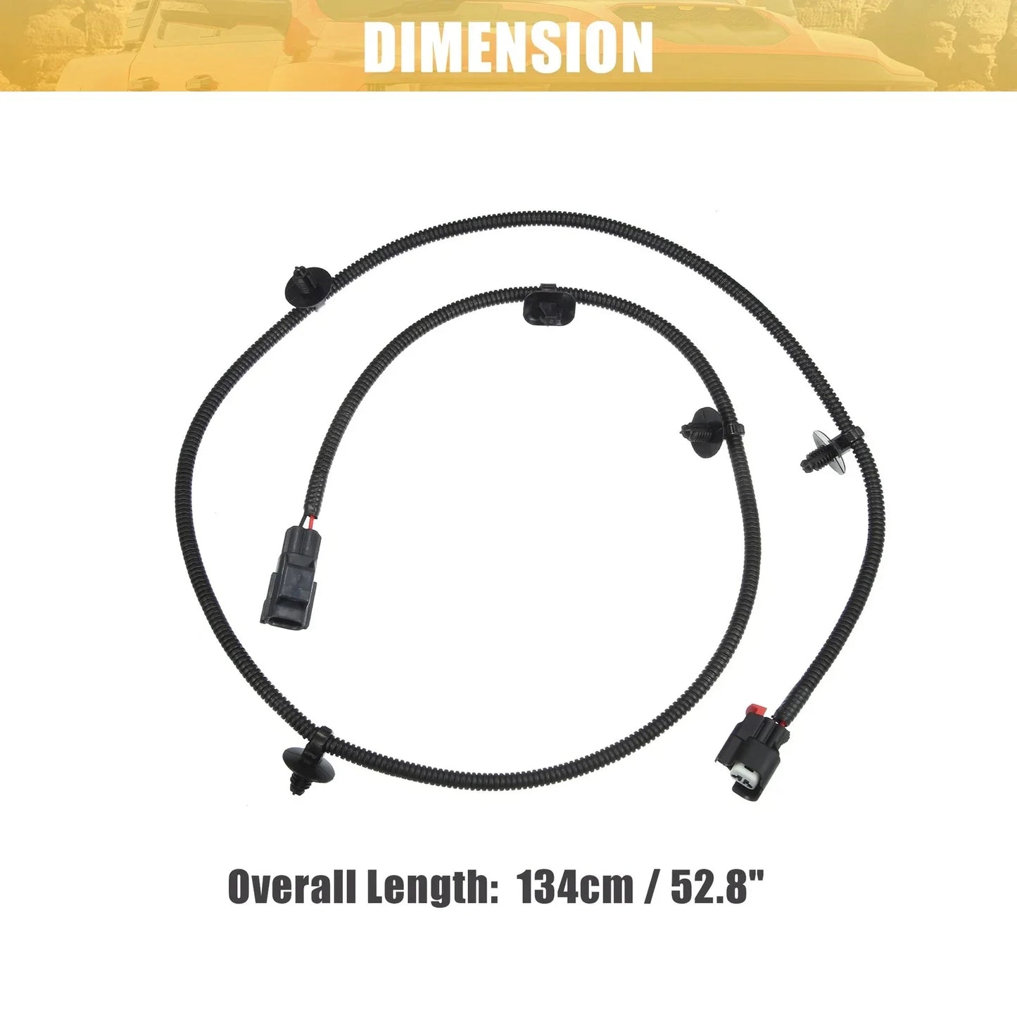 Under Hood Lamp Light Wiring Harness for Dodge Ram (2012-2017)