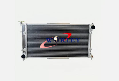 2Row Aluminum Radiator for Subaru Legacy Brighton GT L LS H4 (1995-1999)