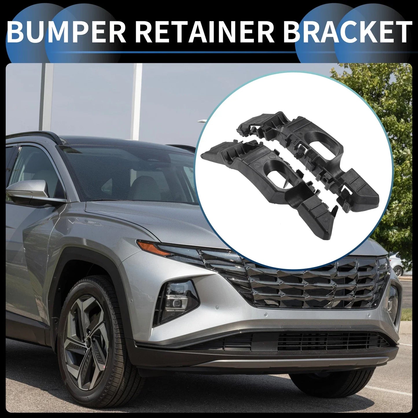 Front Bumper Retainer Bracket for Hyundai Tucson (2022-2023)