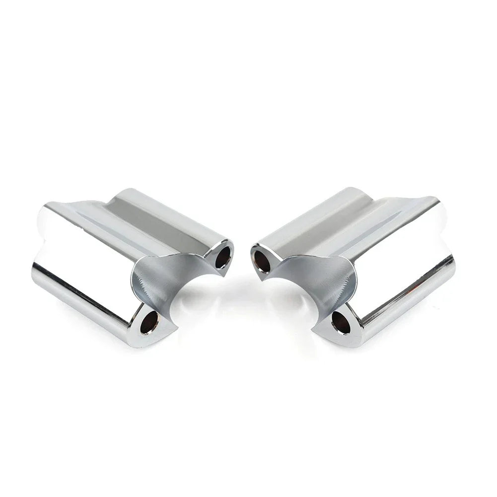 2" Handlebar Risers Mount Extension Chrome for Harley Sportster 48 XL1200X (2010-2023)