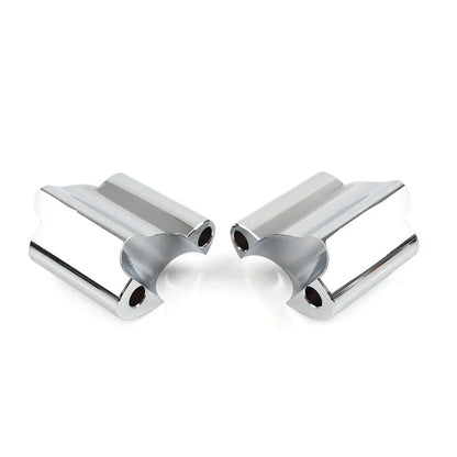 2" Handlebar Risers Mount Extension Chrome for Harley Sportster 48 XL1200X (2010-2023)