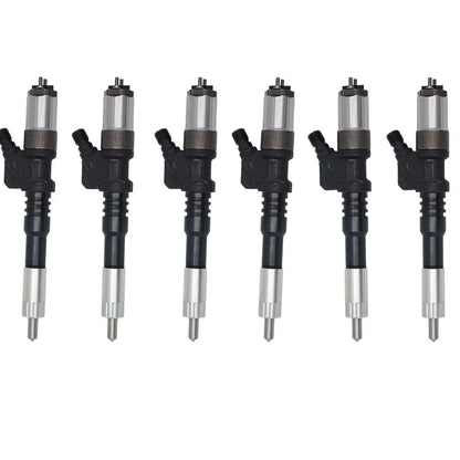 6 x Fuel Injectors for Komatsu S6D125
