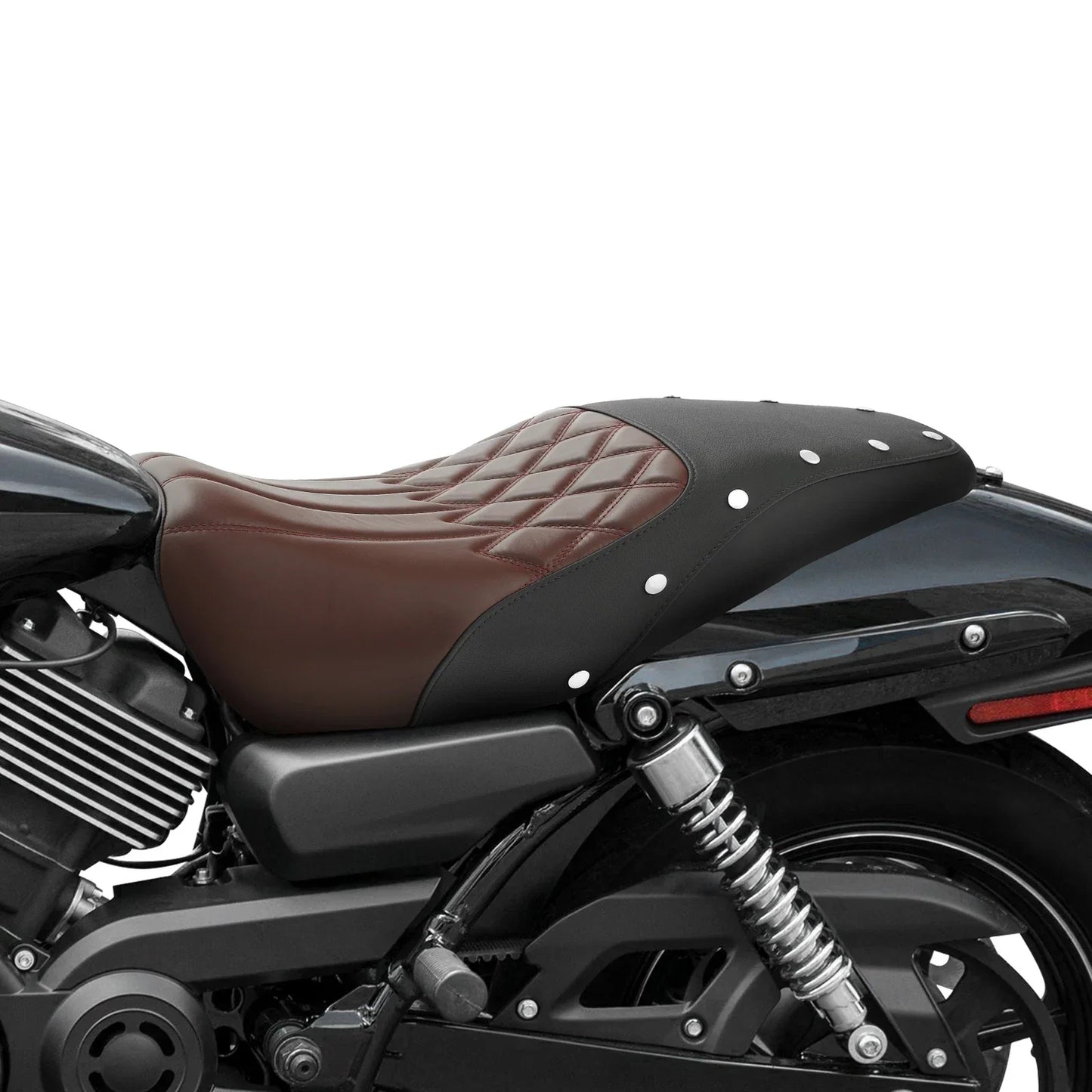 Black Brown Driver Passenger Seat for Harley Street XG500 XG750 (2015-2020)