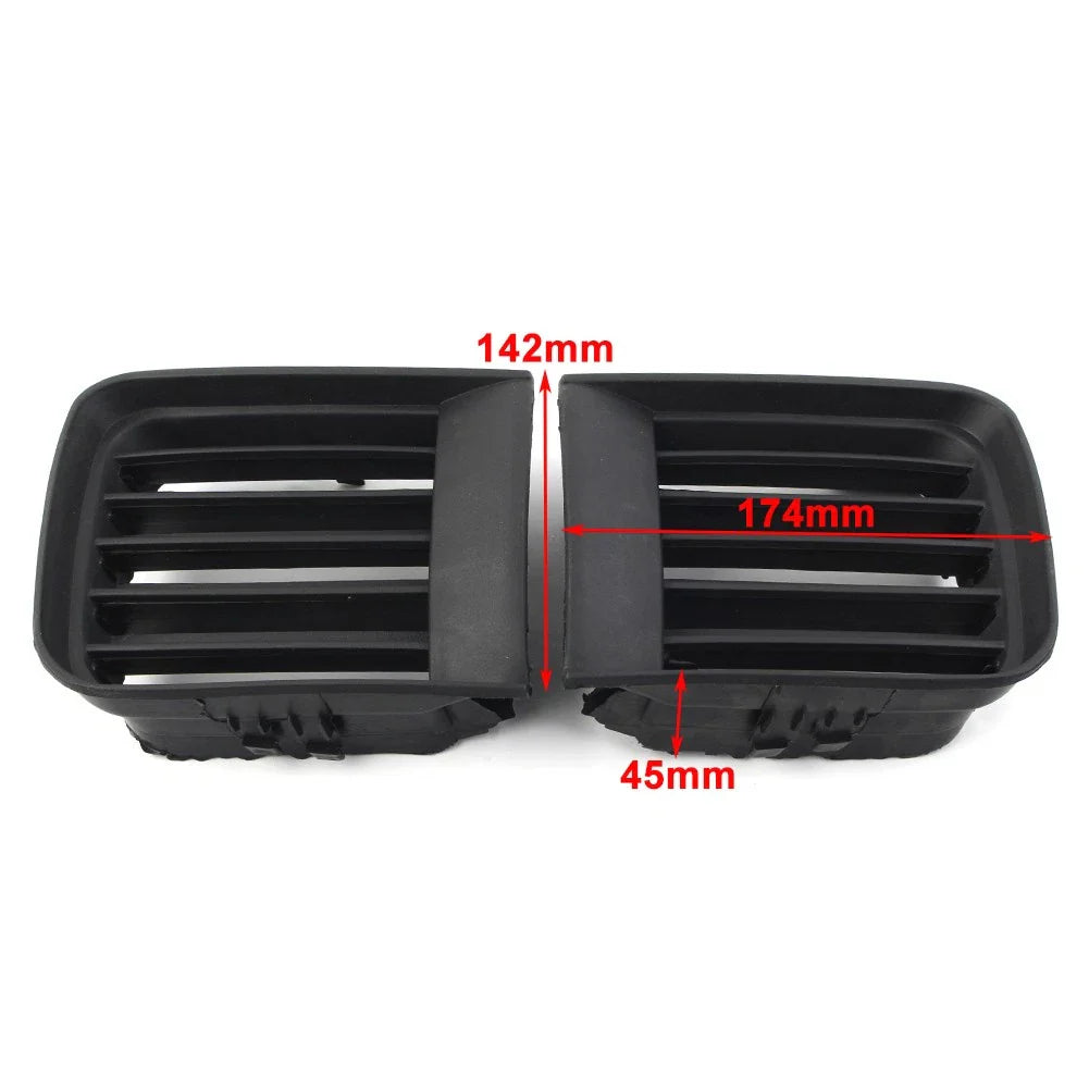 Front Bumper Fog Light Grille Covers for Nissan Pathfinder (1999-2004)