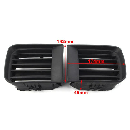 Front Bumper Fog Light Grille Covers for Nissan Pathfinder (1999-2004)