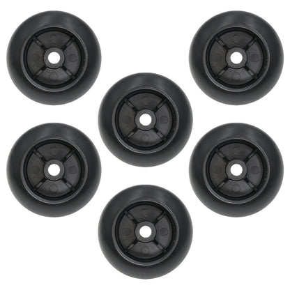 Anti-Scalp Roller Deck Wheel with Bolt Replacement for Hustler Mower (2005–2010)
