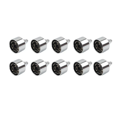 10 x Head Bolt Cover Spike Caps for Harley Road King, Dyna