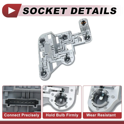 Left Tail Light Socket Wiring for Mercedes-Benz C250 (2012-2014)