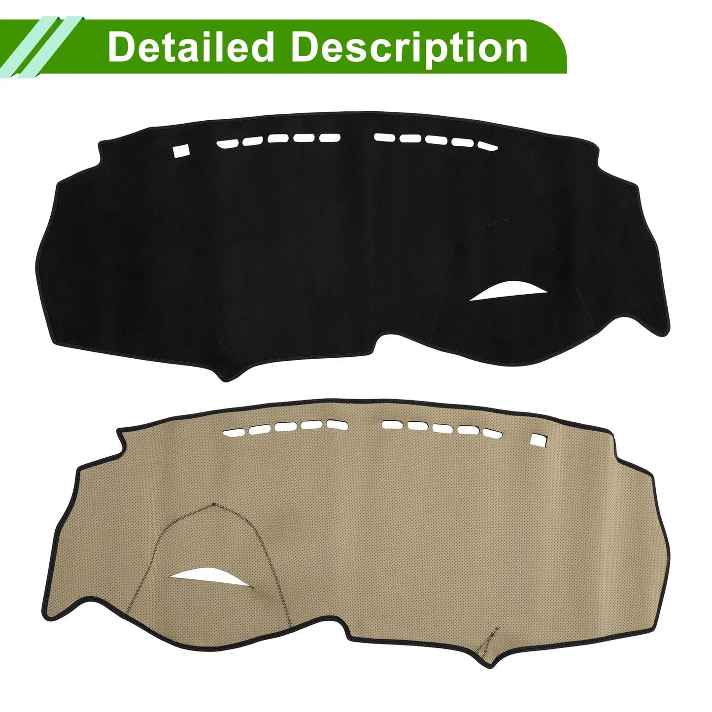 Dashboard Cover Mat for Honda Insight 2009-2014 Sun Protector Pad Black