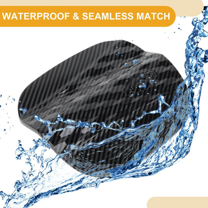 Fuel Tank Door Cap for Hyundai Sonata 2024-2025 Gas Tank Flap Carbon Fiber