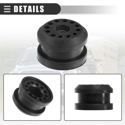 Transfer Case Linkage Bushing for Dodge Ram Rubber Black 4 x Pieces