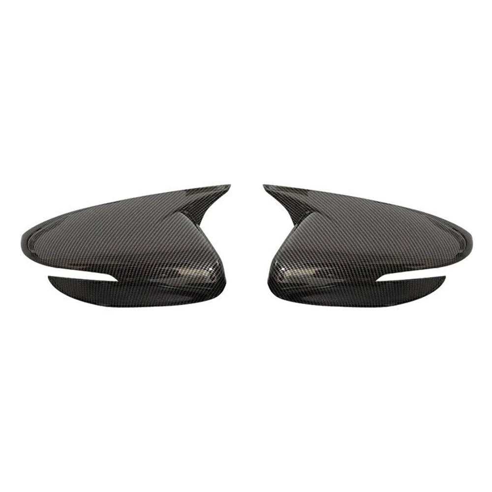 Carbon Fiber Look Rearview Side Mirror Covers for Kia Forte K3 (2013-2018)