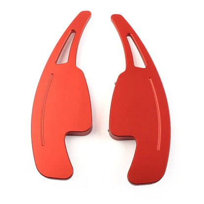 Red Steering Wheel Shift Paddle Shifter for Audi A3 A4 A5 S3 S4 Q2 Q5 Q7 TTS