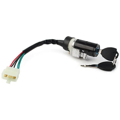 5-Wire Ignition Switch Lock Key Set for GY6 50cc Scooter Moped Motorcycle