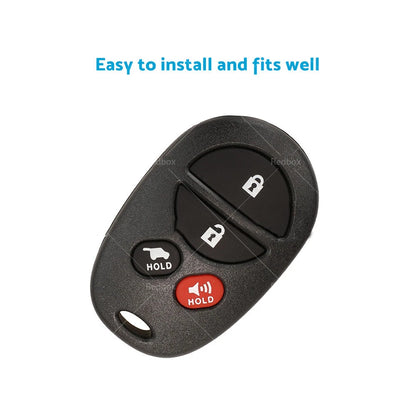 Remote Car Key with Battery 315 MHz for Toyota Aurion Kluger (2006-2013)
