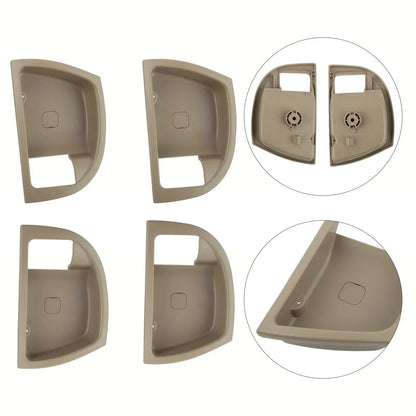 2 x Left Driver Inside Door Handle Beige Plastic for Fe (2007–2012)