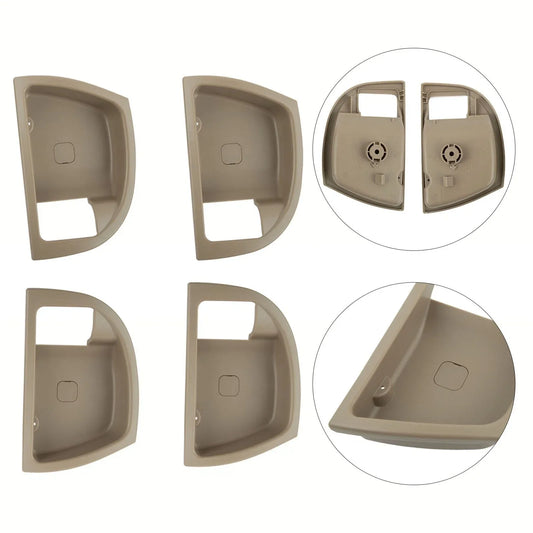 2 x Left Driver Inside Door Handle Beige Plastic for Fe (2007–2012)
