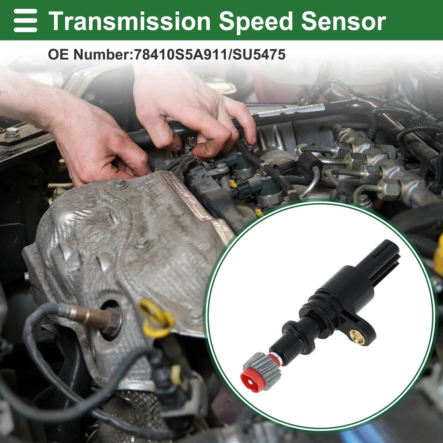 Transmission Speed Sensor for Honda Civic 1.7 (2001-2004) 1 x Sensor