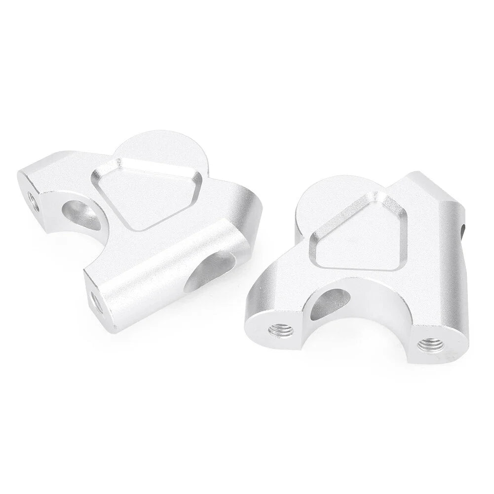 Silver Handlebar Risers for BMW R1200GS Adventure (2013-2017)