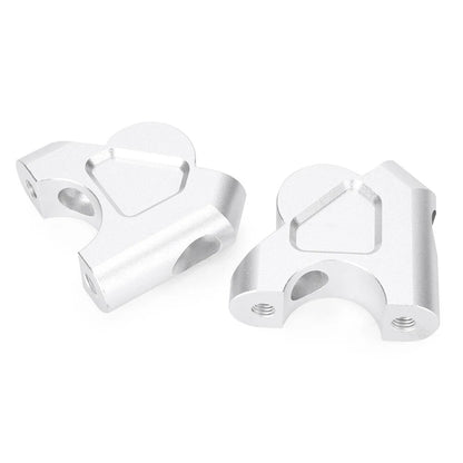 Silver Handlebar Risers for BMW R1200GS Adventure (2013-2017)