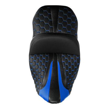 Driver & Passenger Seat Backrest Pad for Harley Electra Road Glide (2009-2013)