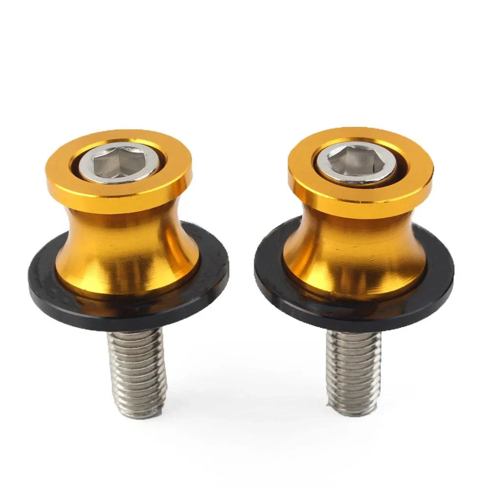 8MM Swingarm Spools Slider Stand Screws for KAWASAKI ZX6R (2012-2021) Gold