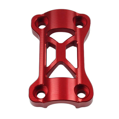 Red Handlebar Riser Mount Clamp Cover for Honda CB500X (2019-2022)
