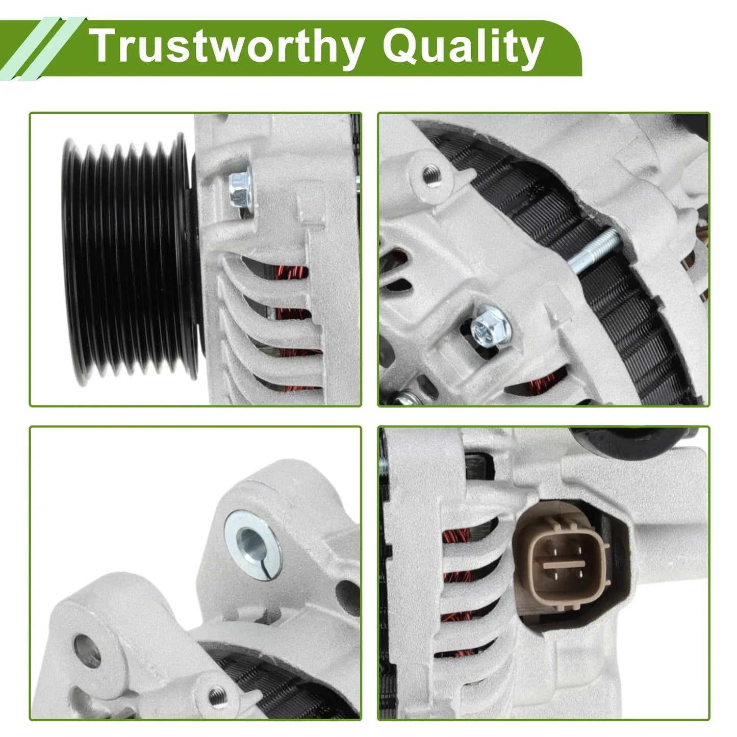 80A 12V Alternator for Honda Civic (2006-2011) 1 x Unit