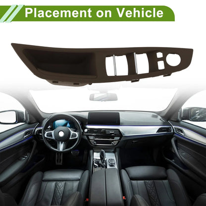 Front Left Window Switch Bezel Cover for BMW 5 Series (2010 - 2016)