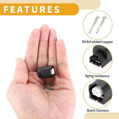 2 x Pin ABS Sensor Connector Plug for Honda CR-V (2012-2022)