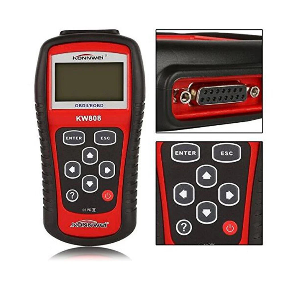 Auto Diagnostic Scanner Code Reader KW808 MS509 OBD2 EOBD Set for Cars