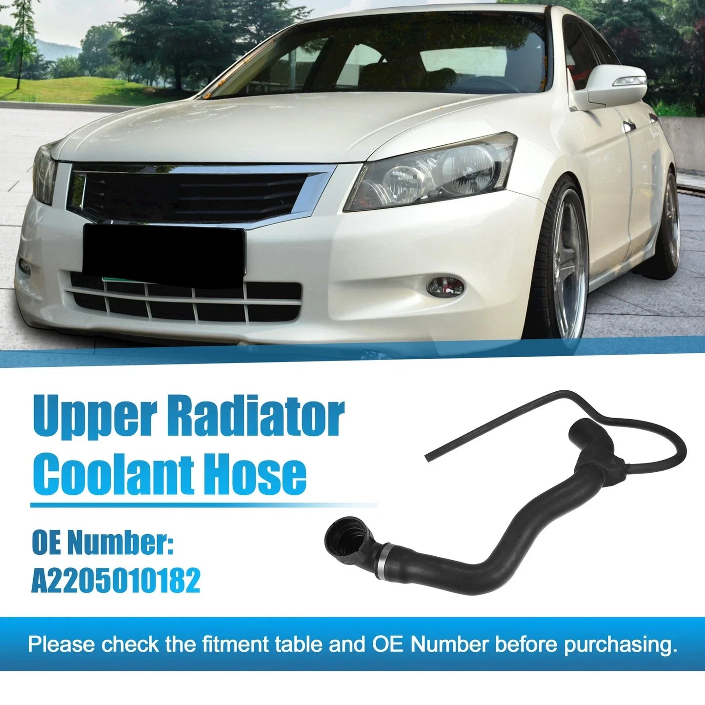 Upper Radiator Coolant Hose for Mercedes-Benz CL500 (2000-2006)