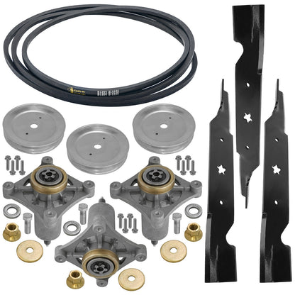 Deck Spindle Blade Belt Pulley Kit for Husqvarna (2007–2017)