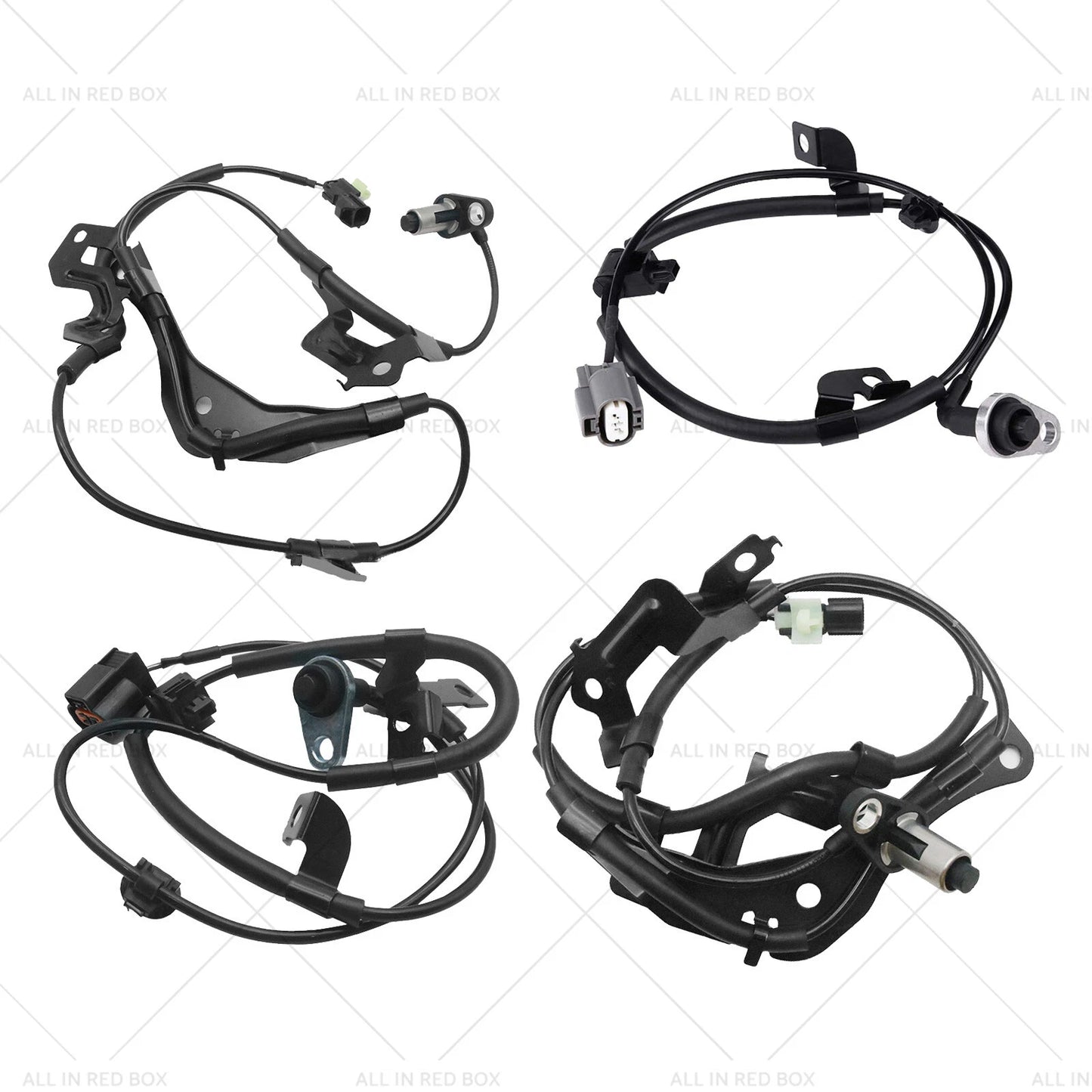 4 x Front & Rear ABS Wheel Speed Sensors for Mitsubishi Triton MQ (2015-2020)