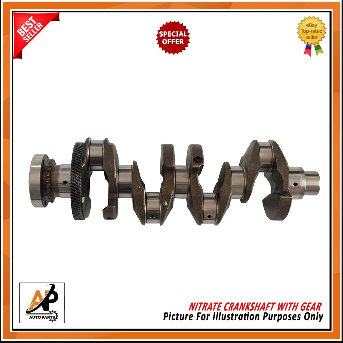 Crankshaft Heavy Duty Replacement for Range Rover 2.0D AJ200D (2016–2021)
