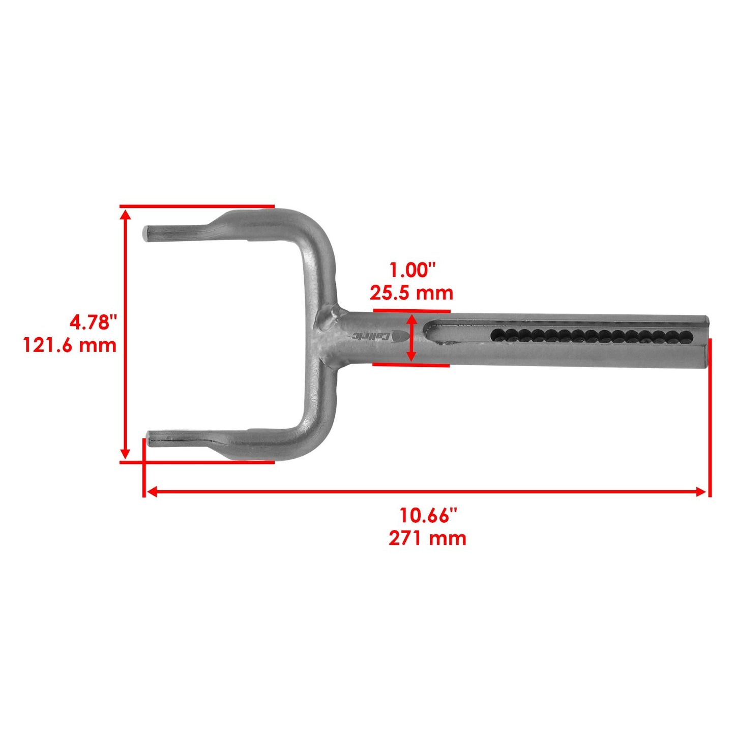 Caltric Rear Right Wheel Arm Fork Replacement for John Deere X710 (2019–2020)