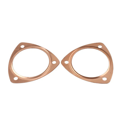 3.5" Copper Header Pipe Gaskets for Chevy SBC BBC (302-305)