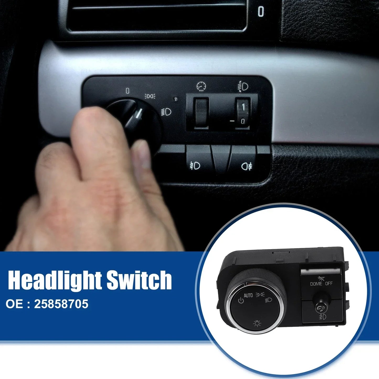Headlight Switch for Chevrolet Avalanche (2002-2013)