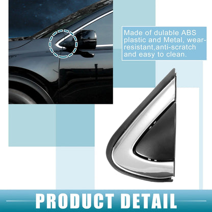 Front Left Right Door Mirror Corner Fender Covers for Honda CR-V (2017-2019)