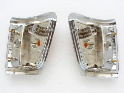 Chrome Indicator Corner Lights for 88-97 Toyota Hilux LN106 4WD (88-97)