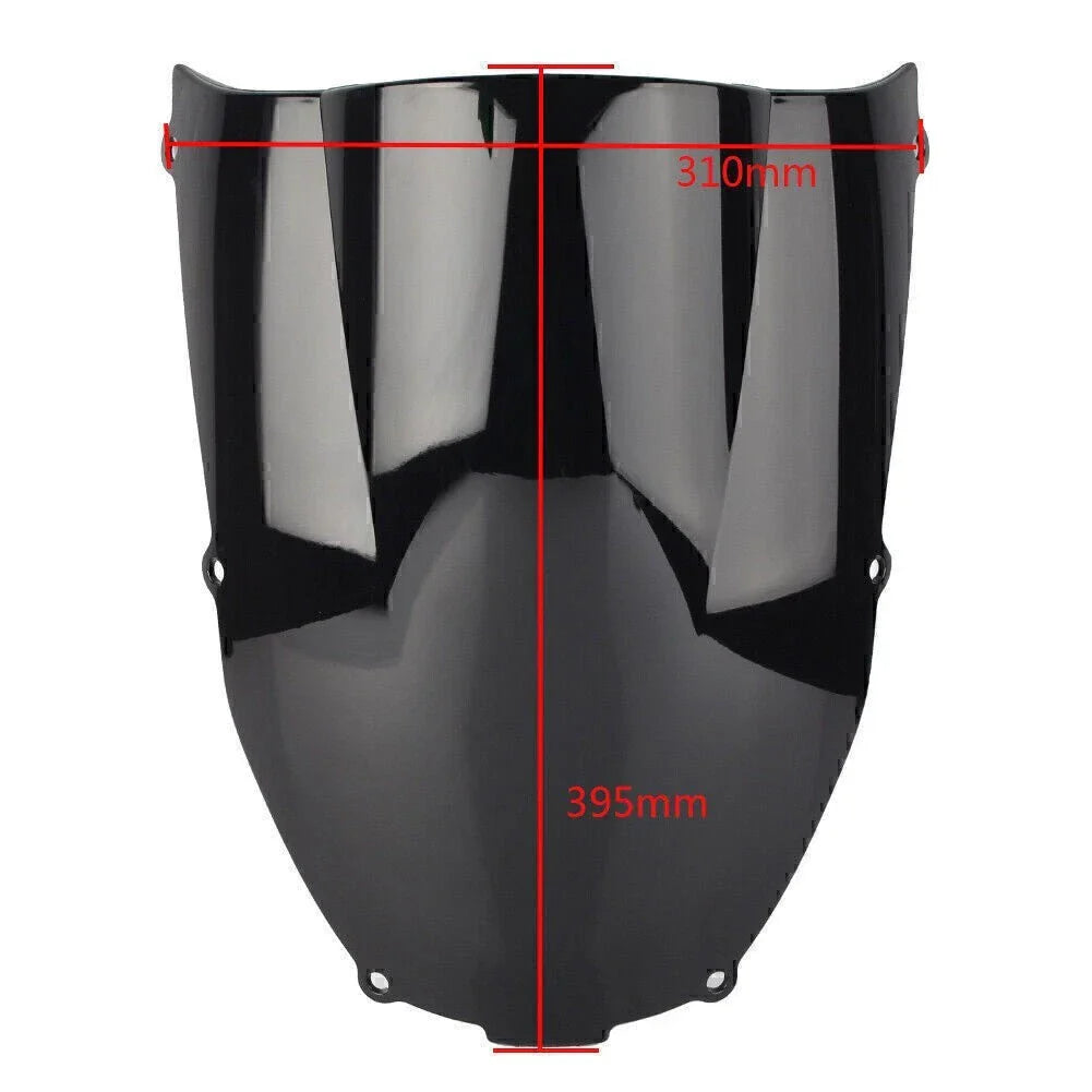 Double Bubble Windshield for Kawasaki Ninja ZX6R (2000-2002)