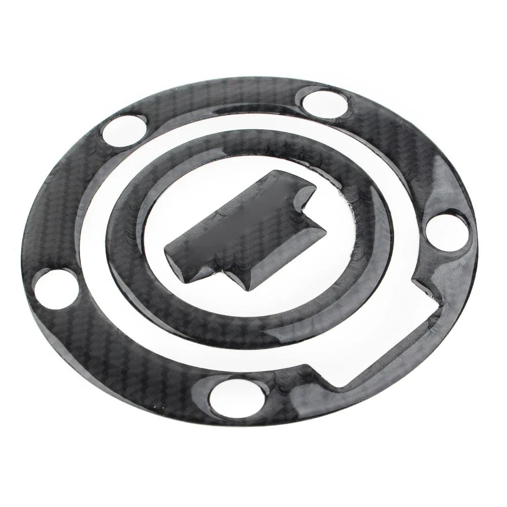 Carbon Fiber Gas Tank Decal Trim Fuel Cover Sticker for YZF-R6 (2006-2023)