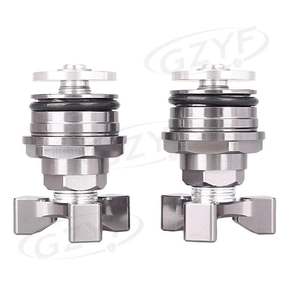 CNC Motorcycle Fork Bolts Preload Adjusters for Kawasaki Ninja 250 (2008-2012)