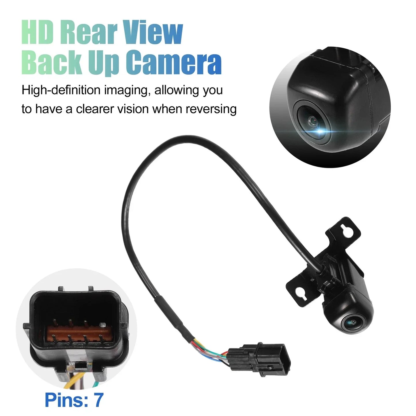 Rear View Backup Camera for Hyundai Santa Fe Sport (2013-2019)
